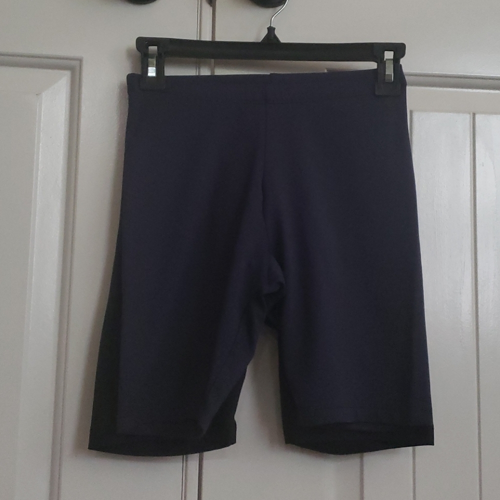 BCG spandex shorts, size S, Navy&Black